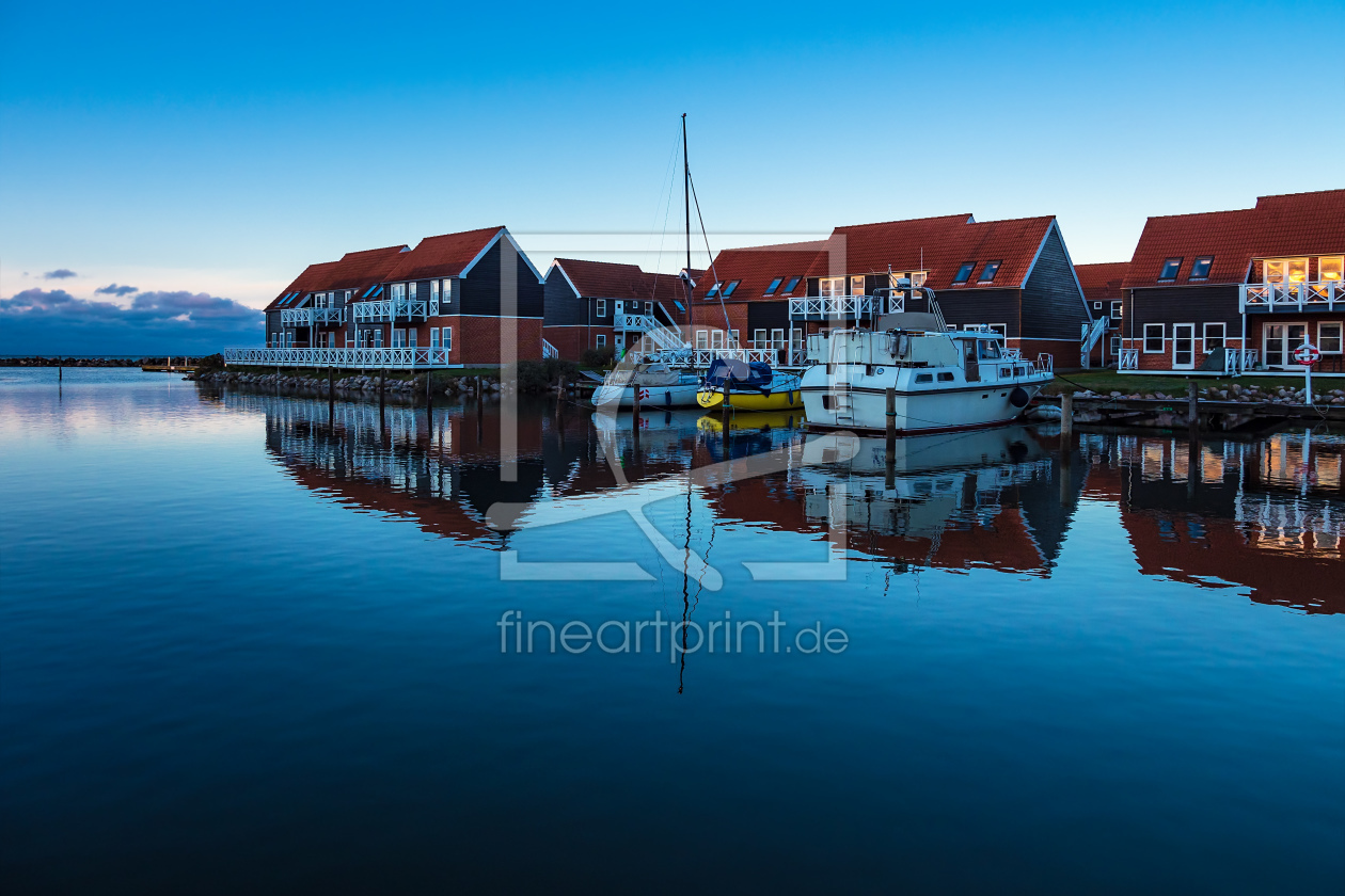 Bild-Nr.: 12024557 Blick auf den Hafen von Klintholm Havn in Dänemark erstellt von Rico Ködder