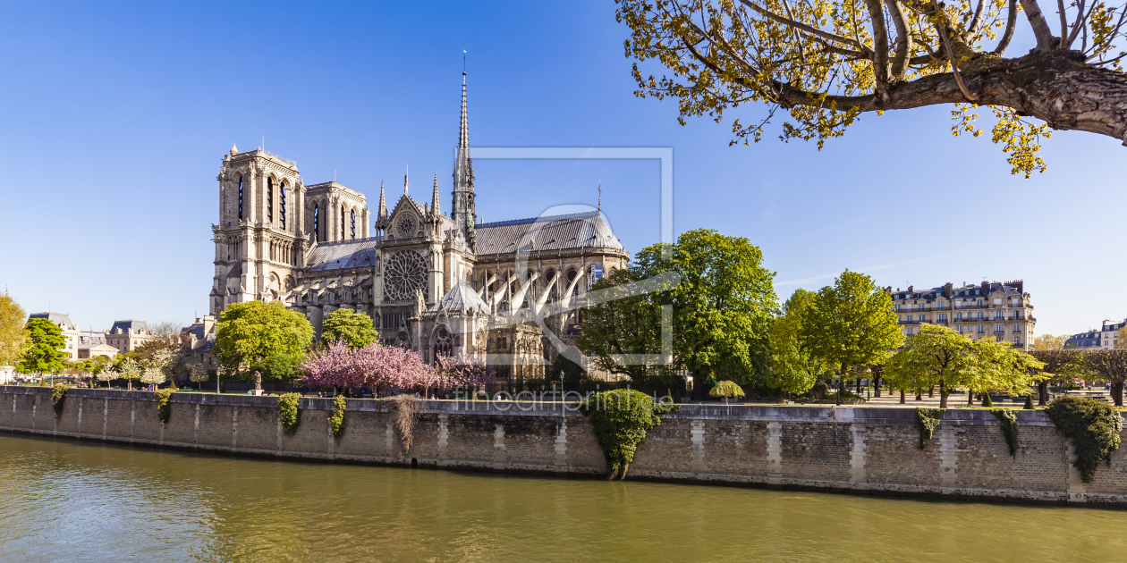 Bild-Nr.: 12024941 Notre Dame auf der Ile de la Cite in Paris erstellt von dieterich