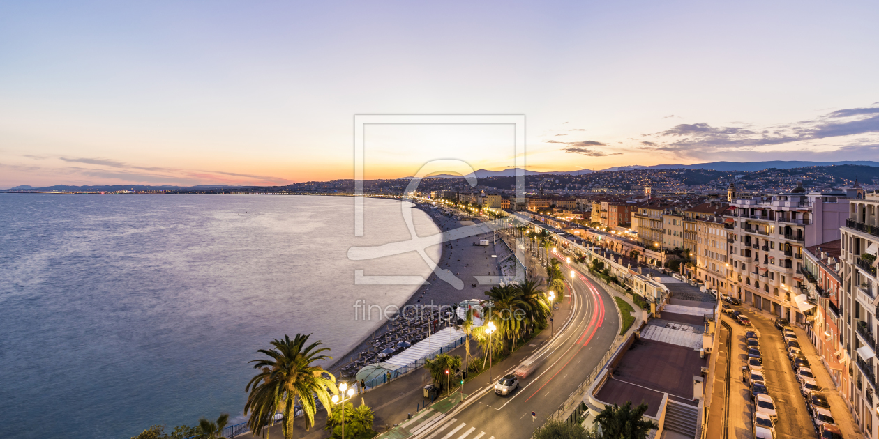 Bild-Nr.: 12024948 Promenade des Anglais in Nizza an der Cote d'Azur erstellt von dieterich