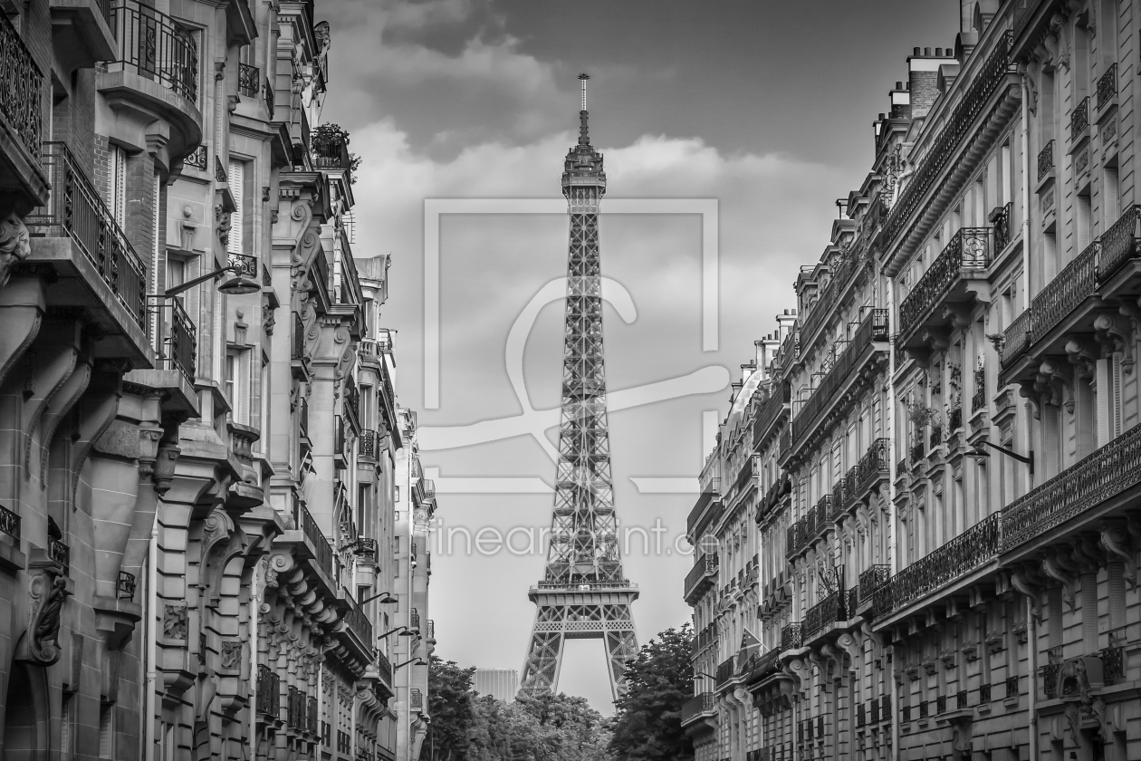 Bild-Nr.: 12025722 Pariser Flair - Monochrom erstellt von Melanie Viola