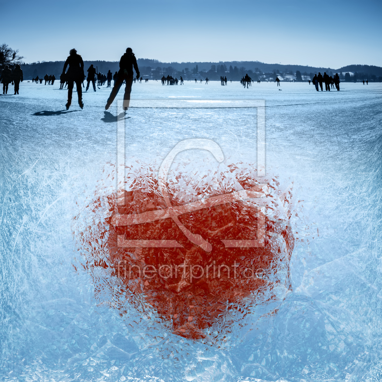 Bild-Nr.: 12031385 Das erfrorene Herz erstellt von Wolfgang Zwanzger