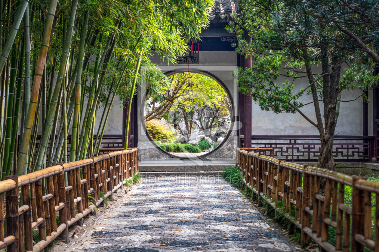 Bild-Nr.: 12032610 Chinesischer Garten in Suzhou erstellt von eyetronic