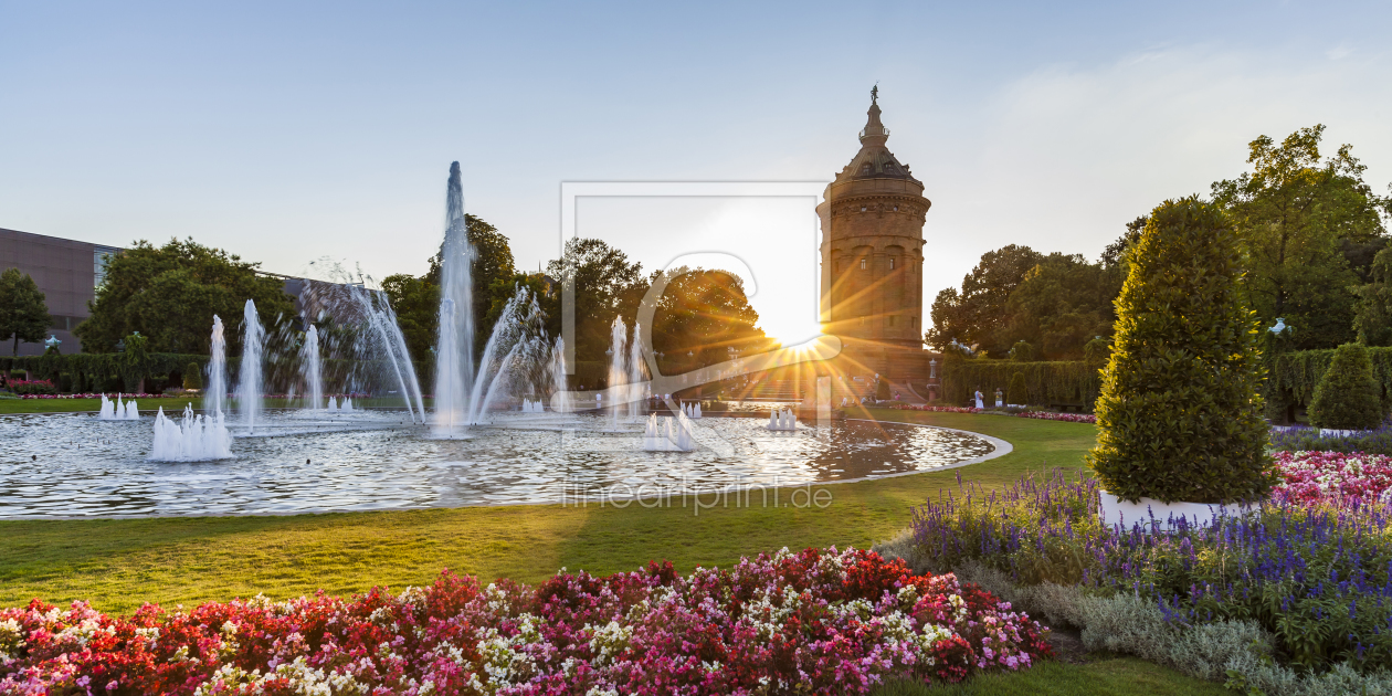 Bild-Nr.: 12032685 Wasserturm am Friedrichsplatz in Mannheim erstellt von dieterich