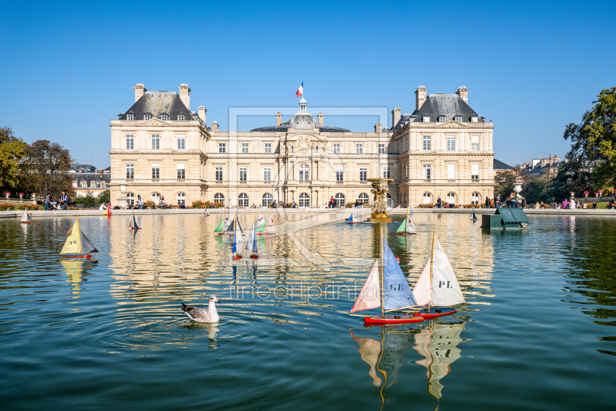 Bild-Nr.: 12032858 Palais du Luxembourg in Paris erstellt von eyetronic