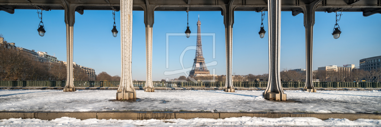 Bild-Nr.: 12032972 Pont de Bir-Hakeim und Eiffelturm  erstellt von eyetronic