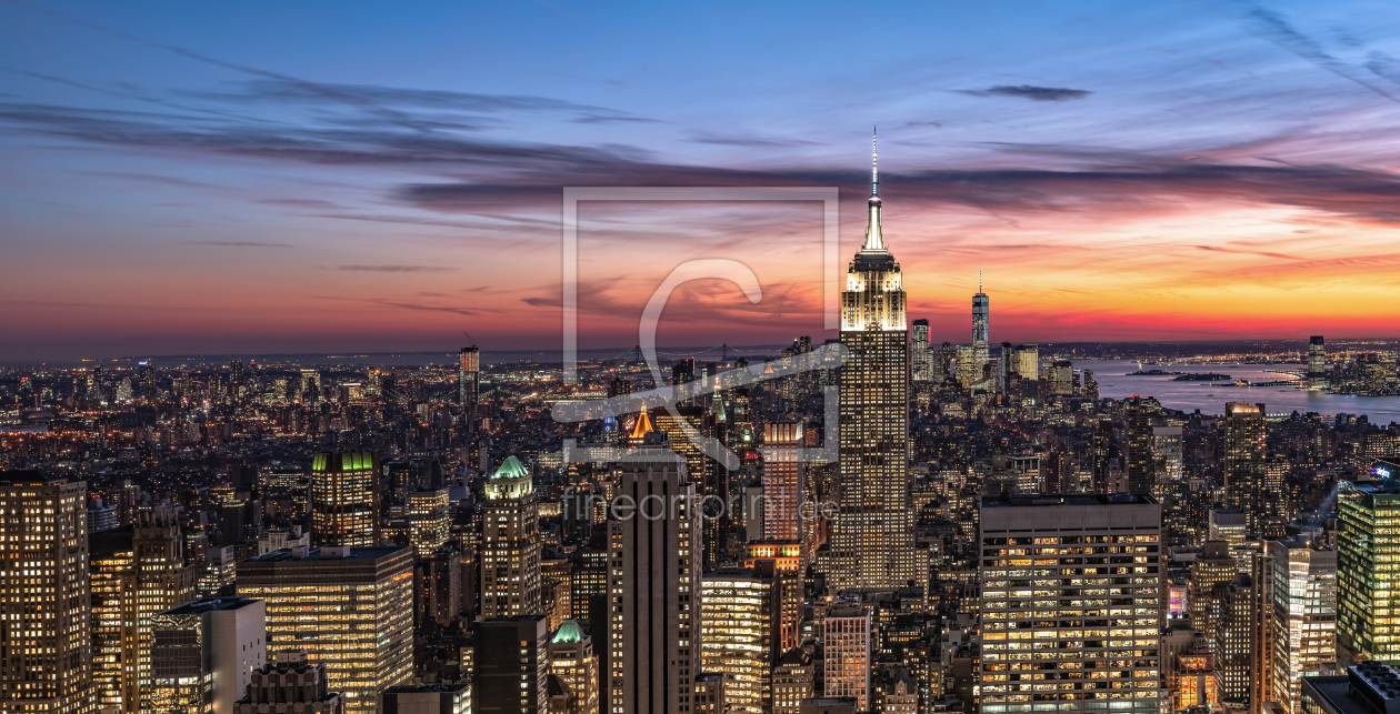 Bild-Nr.: 12033359 New York Panorama erstellt von Achim Thomae