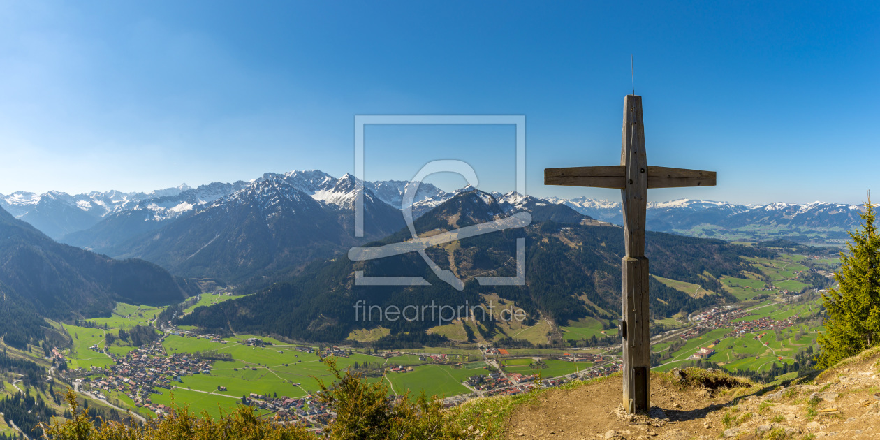 Bild-Nr.: 12034354 Panorama vom Hirschberg erstellt von Walter G. Allgöwer