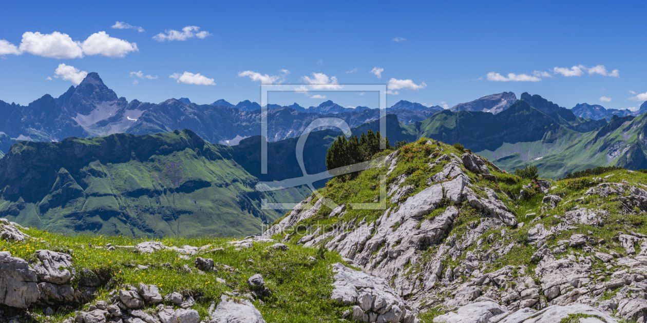 Bild-Nr.: 12034357 Hochvogel erstellt von Walter G. Allgöwer