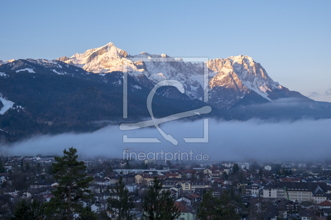 Bild-Nr.: 12035589 Garmisch-Partenkirchen nach Sonnenaufgang erstellt von Wolfgang Zwanzger