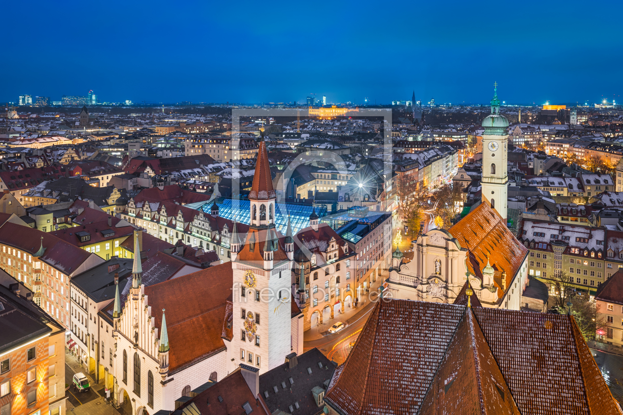 Bild-Nr.: 12035816 Altstadt von München erstellt von Mapics