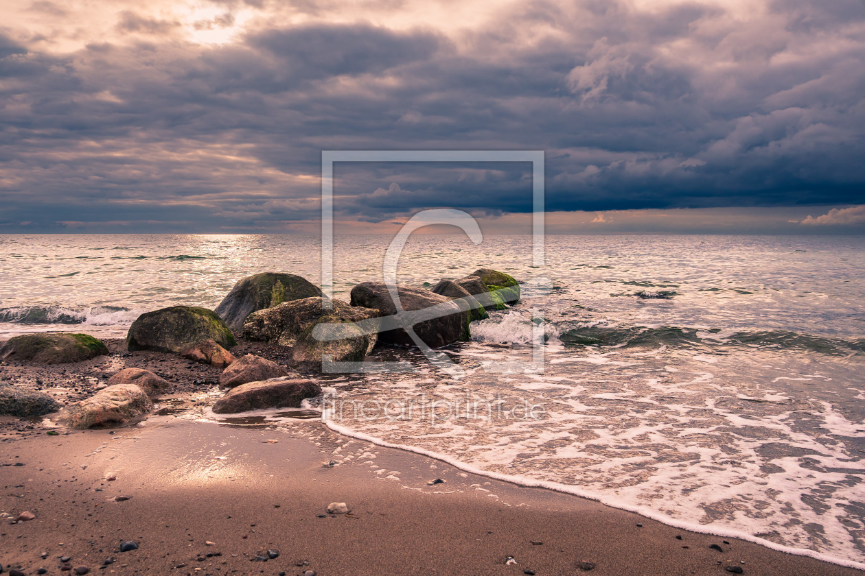 Bild-Nr.: 12035969 Steine an der Ostseeküste bei Meschendorf erstellt von Rico Ködder