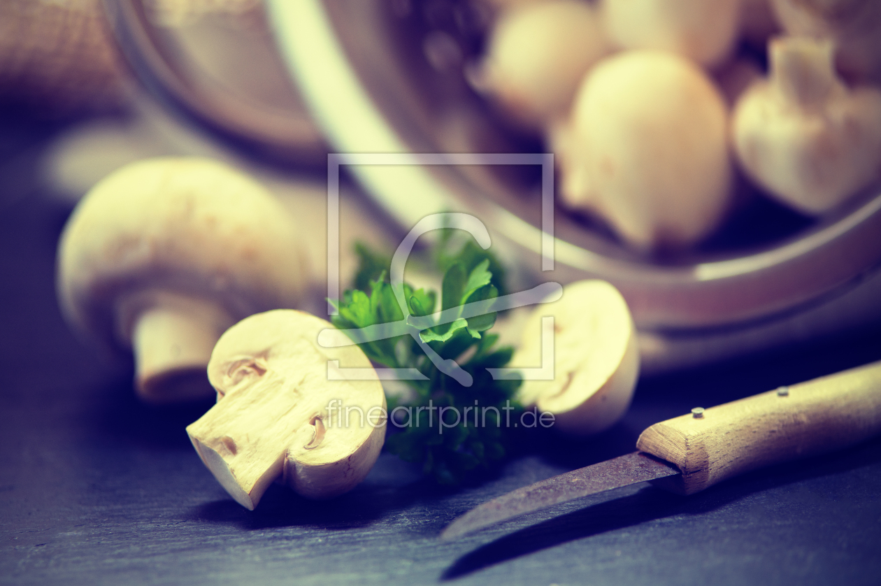 Bild-Nr.: 12037598 Frische Champignons erstellt von Tanja Riedel