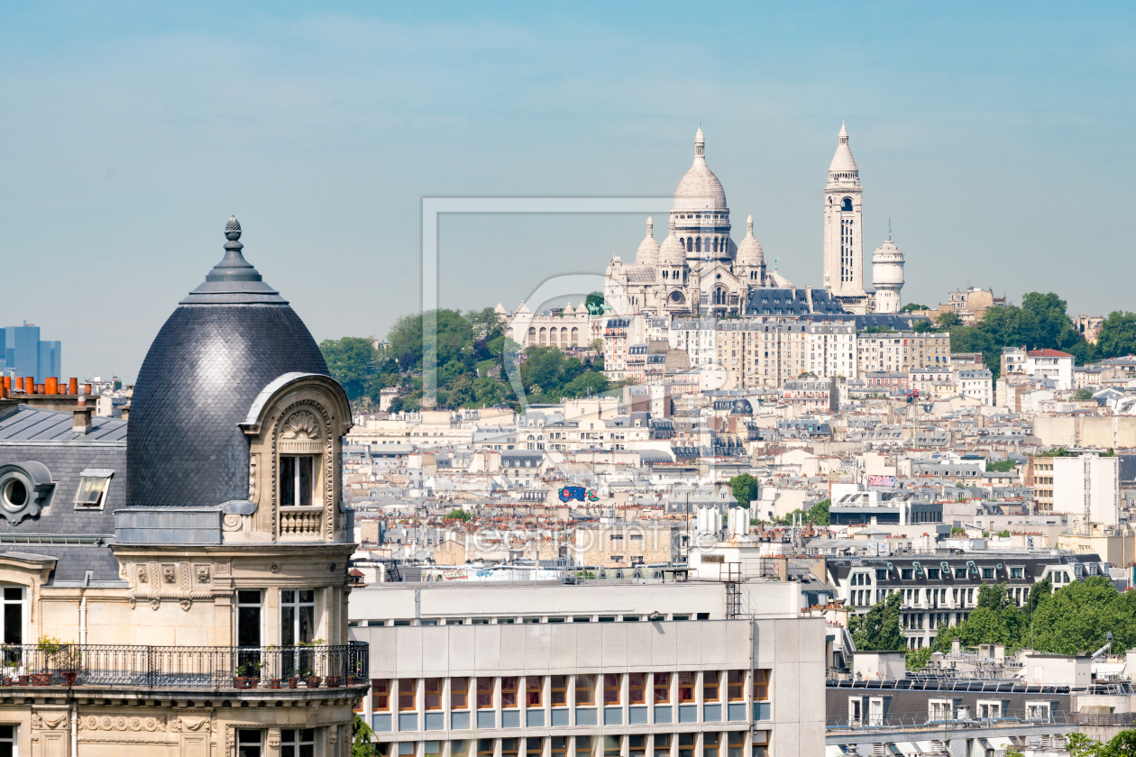 Bild-Nr.: 12040592 Sacre Coeur de Montmartre in Paris erstellt von eyetronic