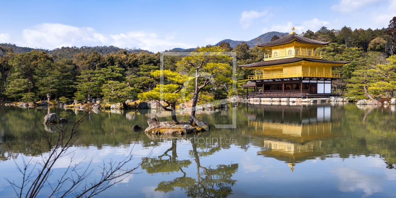 Bild-Nr.: 12040866 Kinkaku-ji Tempel in Kyoto erstellt von eyetronic