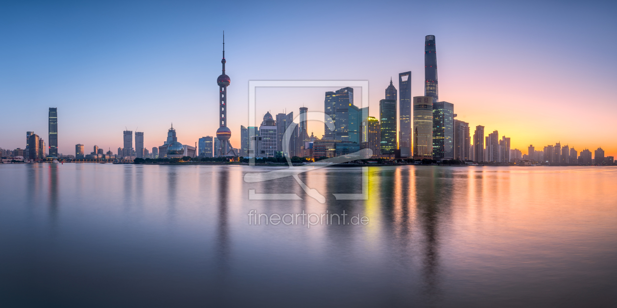 Bild-Nr.: 12041122 Pudong Skyline in Shanghai erstellt von eyetronic