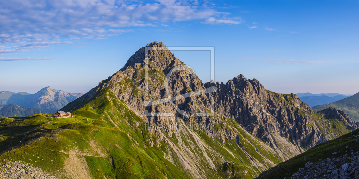 Bild-Nr.: 12043431 Fiderepasshütte und Hammerspitze erstellt von Walter G. Allgöwer