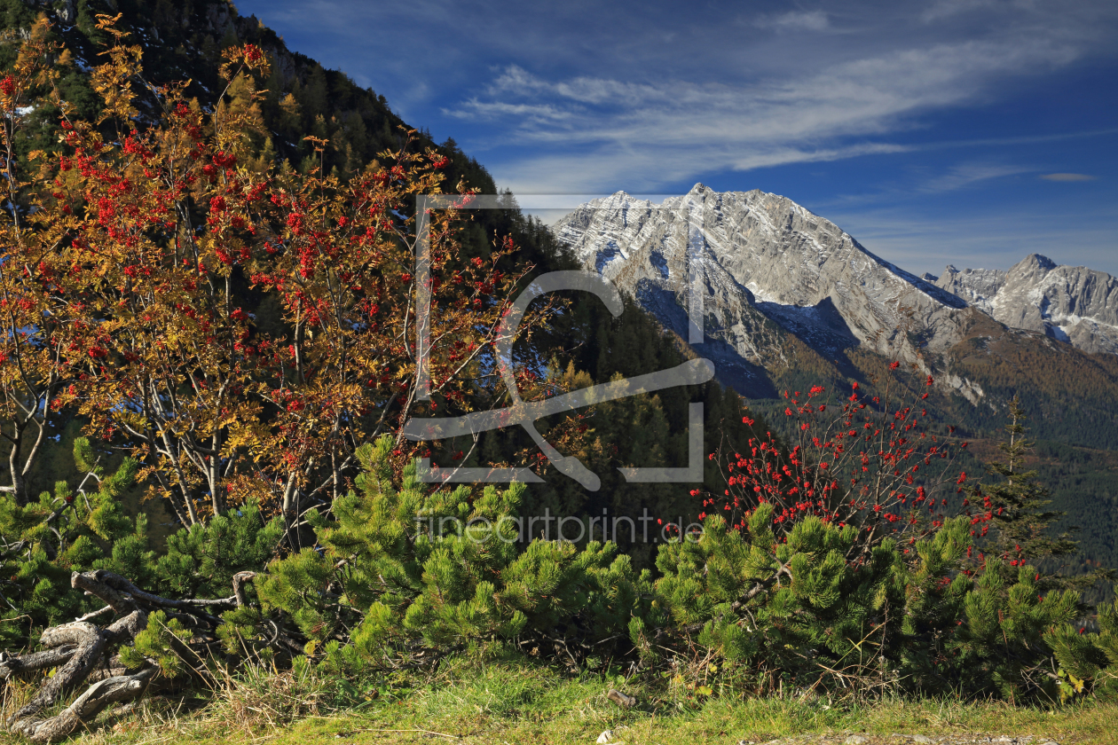 Bild-Nr.: 12043938 Herbst in den Bergen erstellt von Norbert Liesz