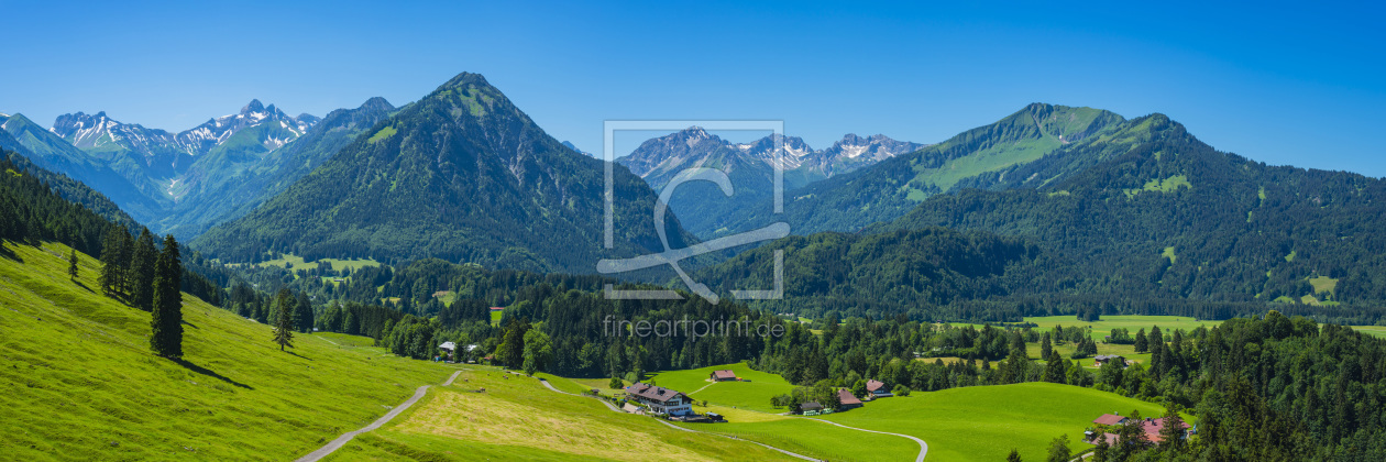 Bild-Nr.: 12044780 Himmelschrofen und Fellhorn erstellt von Walter G. Allgöwer