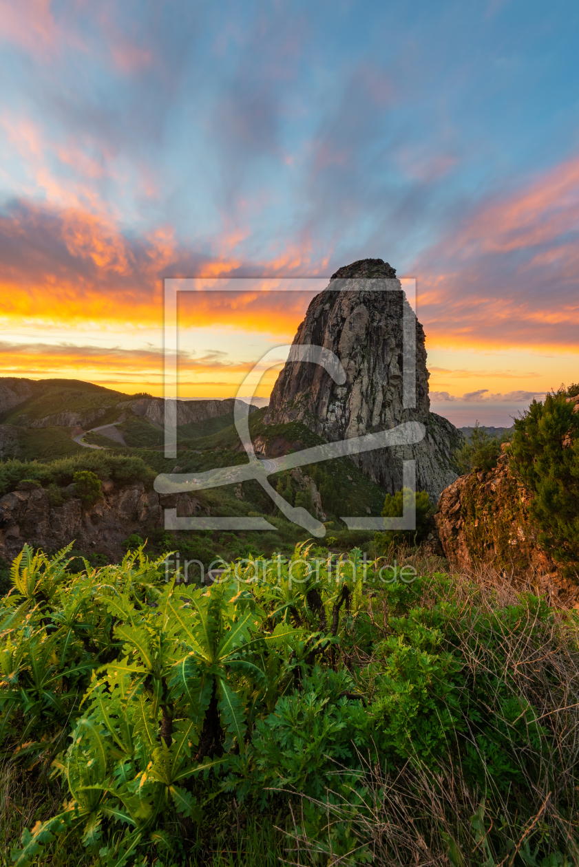 Bild-Nr.: 12048573 Roque de Agando - La Gomera erstellt von Robin-Oelschlegel-Photography