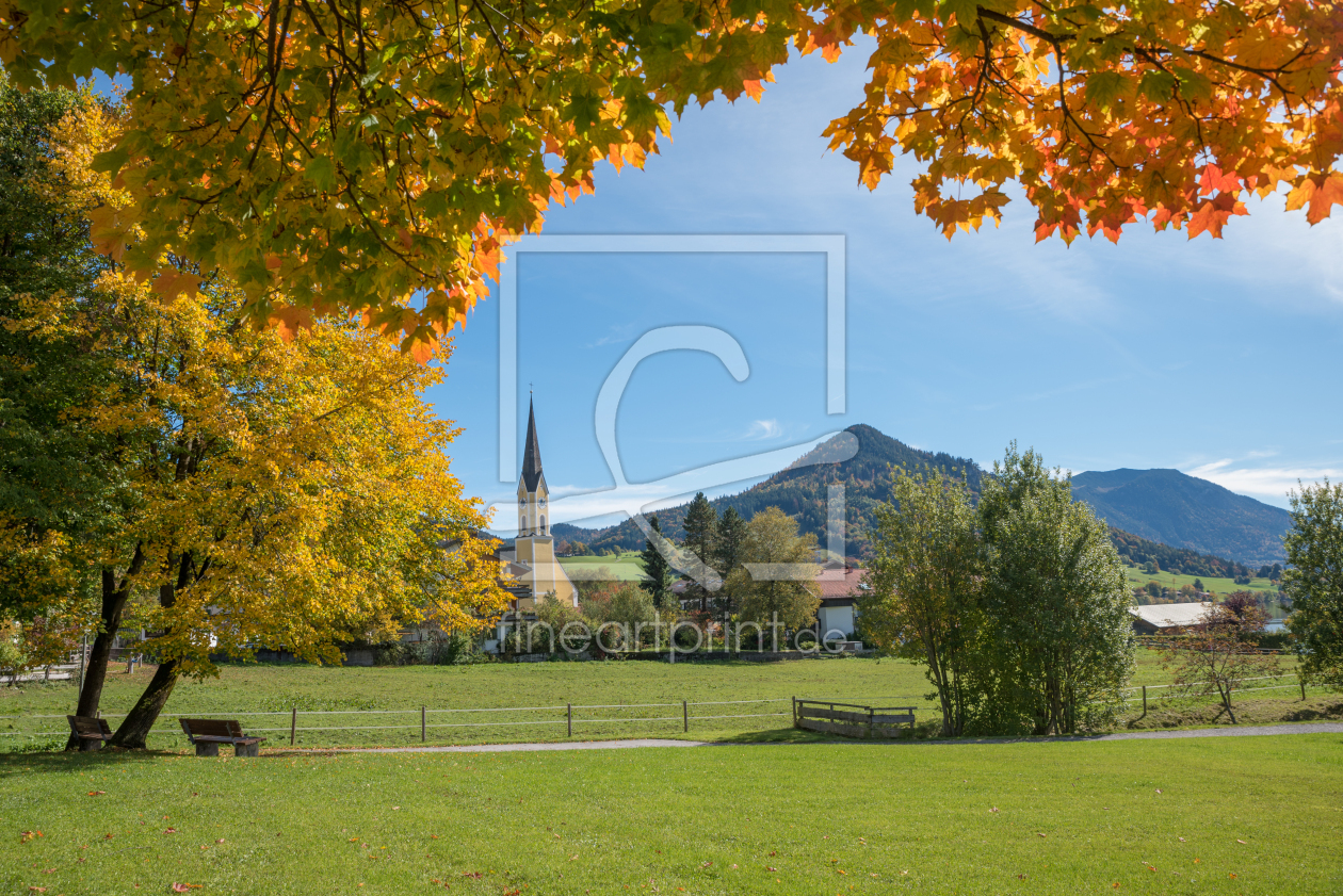 Bild-Nr.: 12049793 Idyllischer Kurort Schliersee im Herbst erstellt von SusaZoom