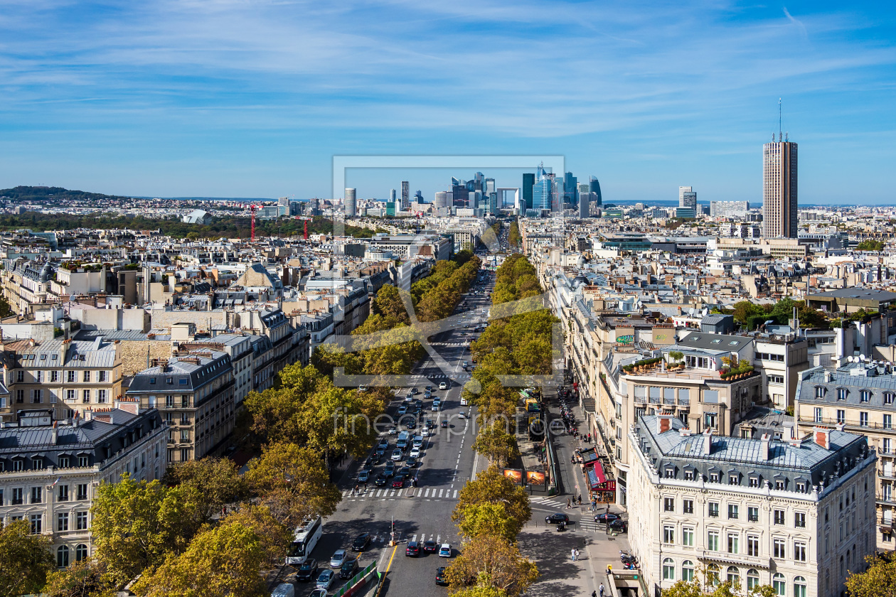 Bild-Nr.: 12050378 Blick auf die Bürostadt La Defense in Paris erstellt von Rico Ködder