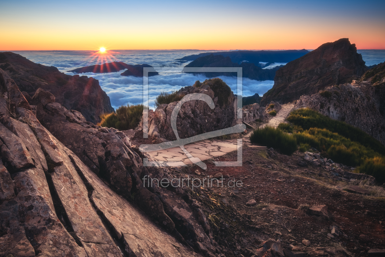 Bild-Nr.: 12050469 Madeira Pico do Ariero Sonnenuntergang erstellt von Jean Claude Castor