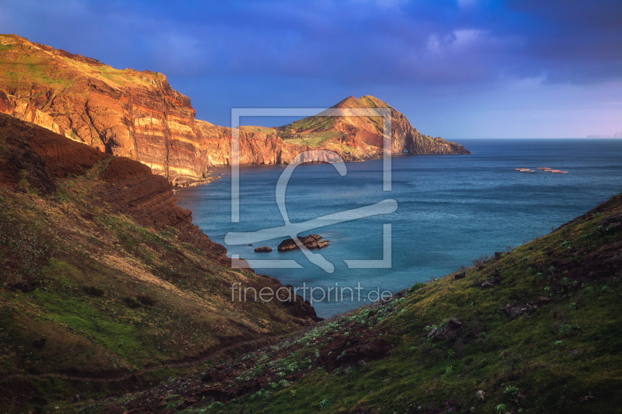 Bild-Nr.: 12050484 Madeira Ponta do Sao Lourenco im Abendrot erstellt von Jean Claude Castor