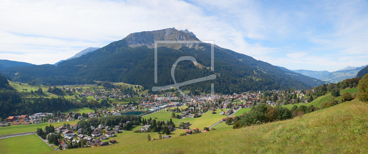 Bild-Nr.: 12050647 Landschaft und Kurort Klosters im Prättigau Swiss erstellt von SusaZoom