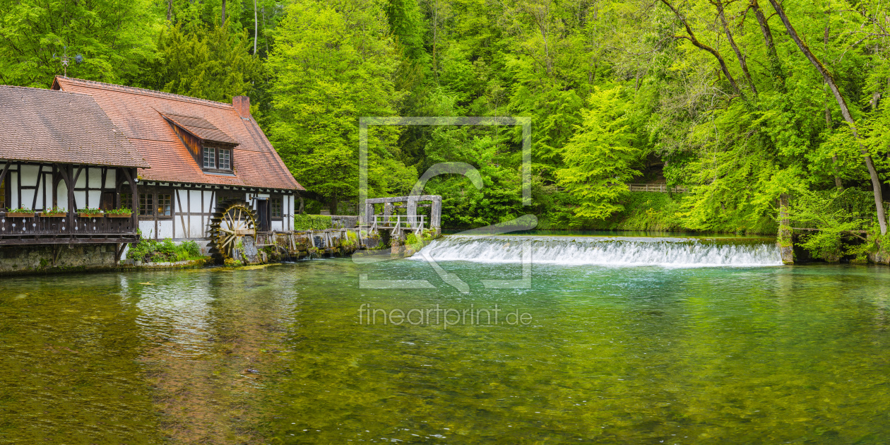 Bild-Nr.: 12051972 Blautopf in Blaubeuren erstellt von Walter G. Allgöwer