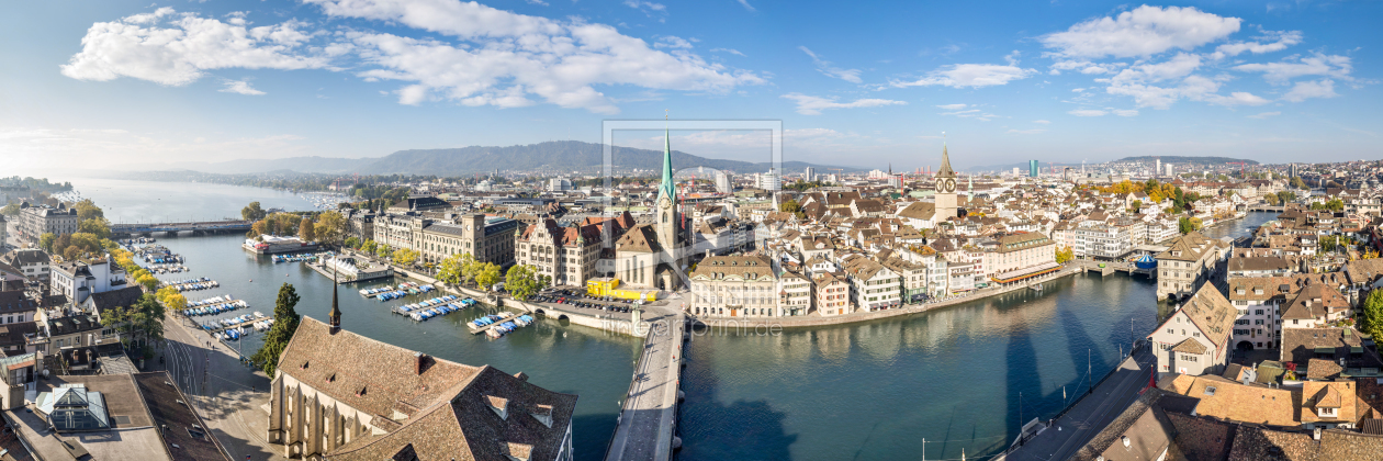 Bild-Nr.: 12056674 Zürich Stadtpanorama erstellt von eyetronic