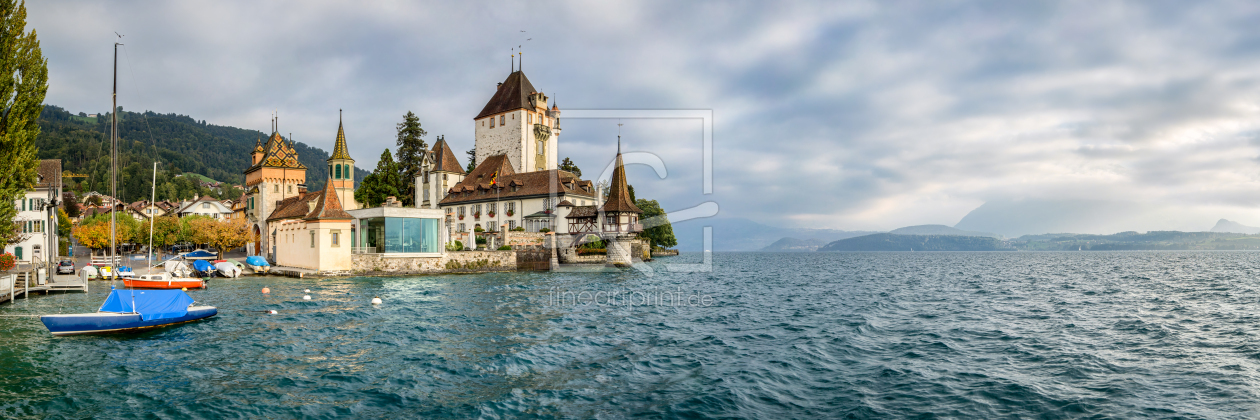 Bild-Nr.: 12056839 Schloss Chillon in der Schweiz erstellt von eyetronic