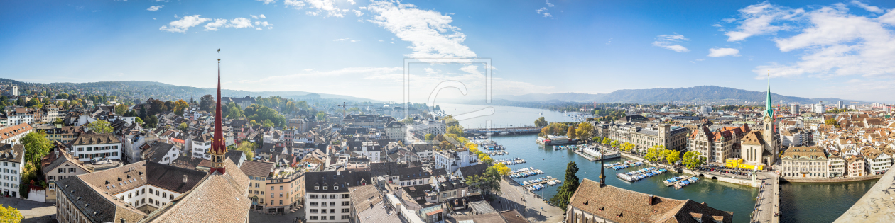 Bild-Nr.: 12056948 Zürich am Zürichsee in der Schweiz erstellt von eyetronic