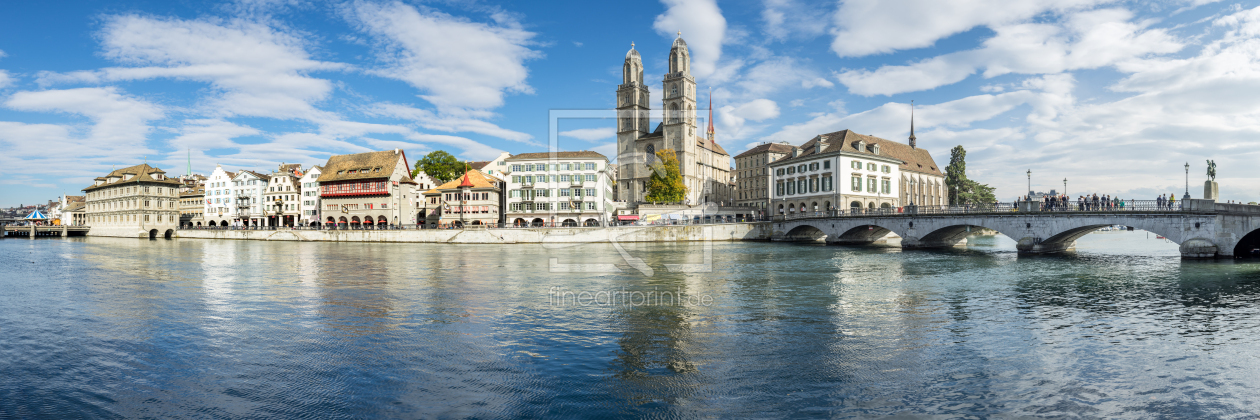 Bild-Nr.: 12056987 Grossmünster in Zürich erstellt von eyetronic