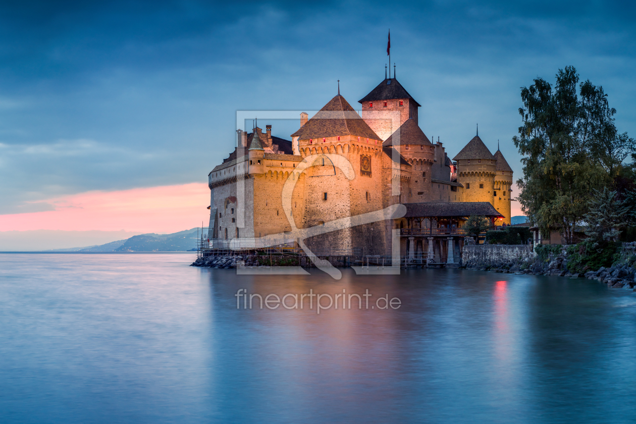 Bild-Nr.: 12056990 Schloss Chillon am Genfersee erstellt von eyetronic