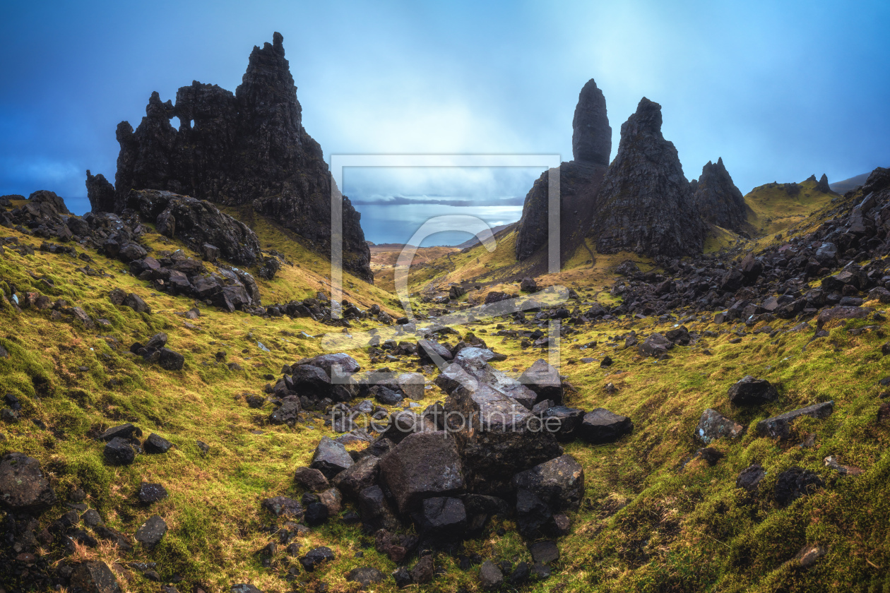 Bild-Nr.: 12059230 Schottland The Old Man Of Storr Panorama erstellt von Jean Claude Castor