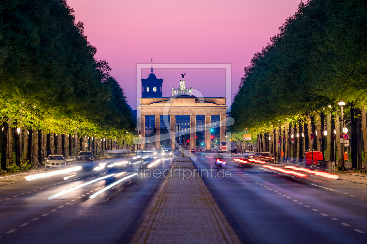 Bild-Nr.: 12061618 Brandenburger Tor und Straße des 17 Juni erstellt von eyetronic