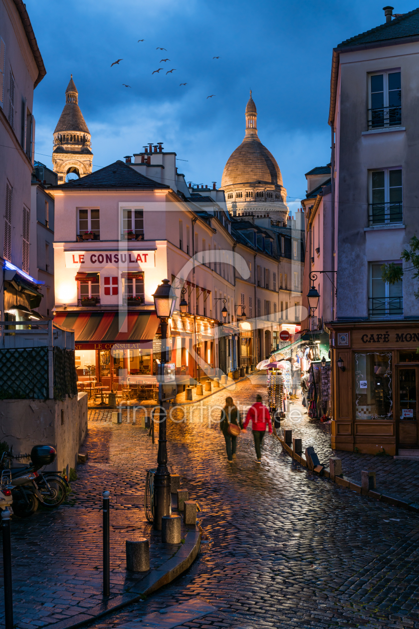 Bild-Nr.: 12062101 Montmartre in Paris erstellt von eyetronic