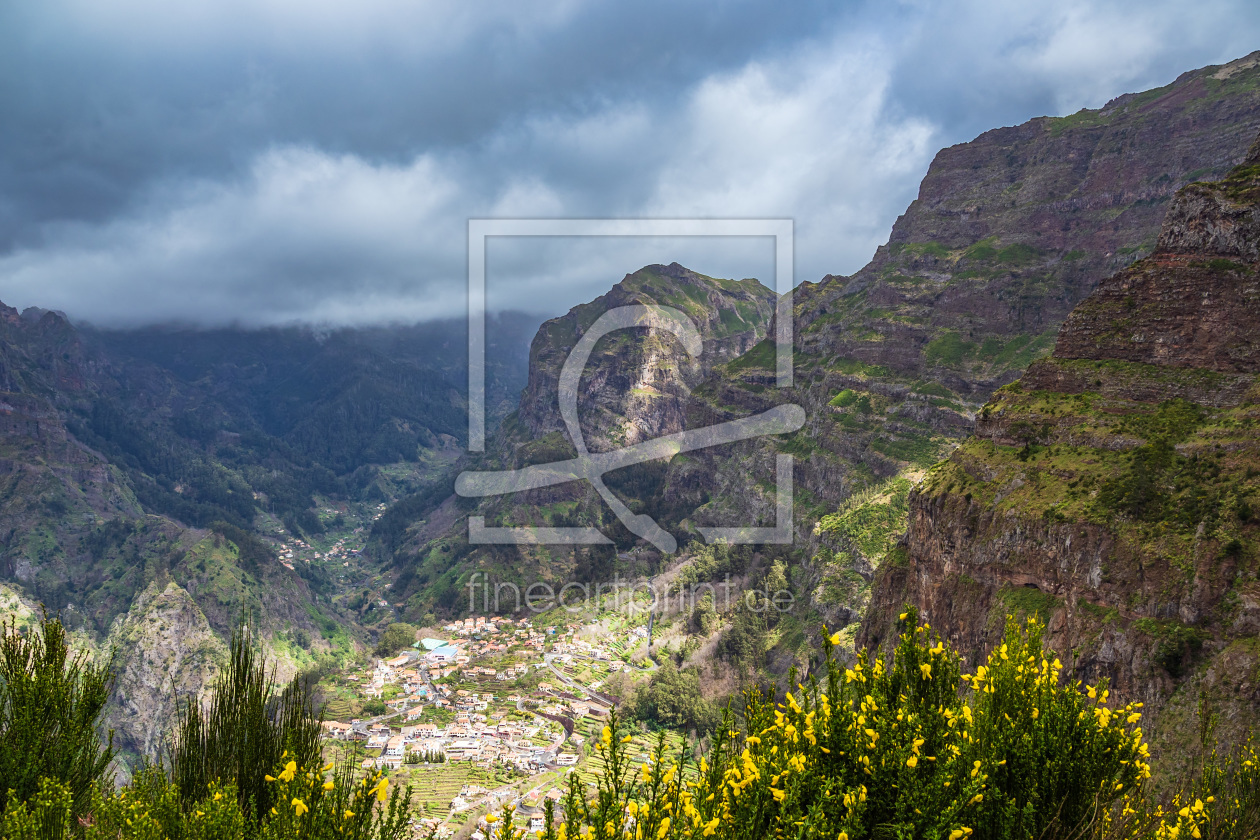 Bild-Nr.: 12063264 Blick auf das Nonnental auf der Insel Madeira erstellt von Rico Ködder