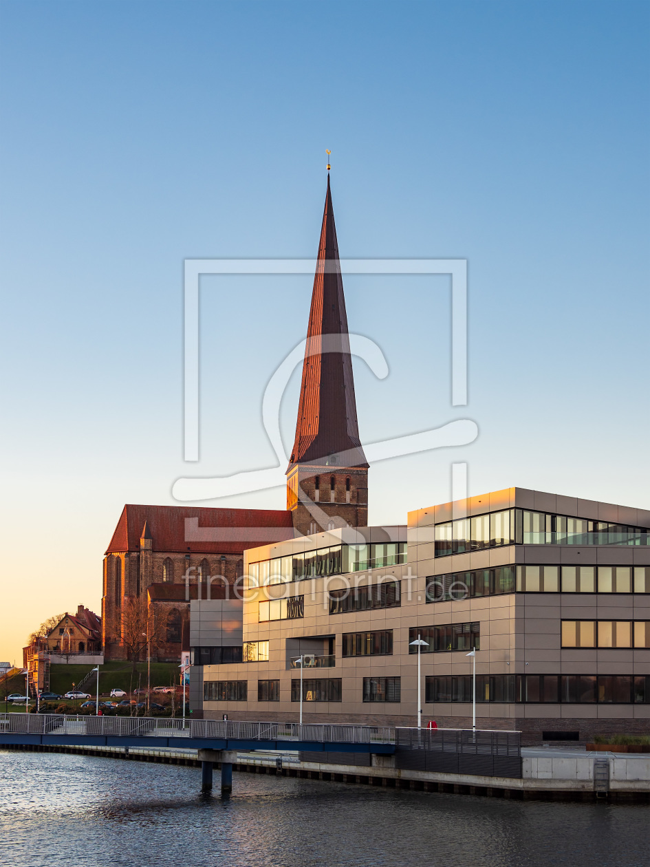 Bild-Nr.: 12063561 Blick auf die Petrikirche in Rostock erstellt von Rico Ködder