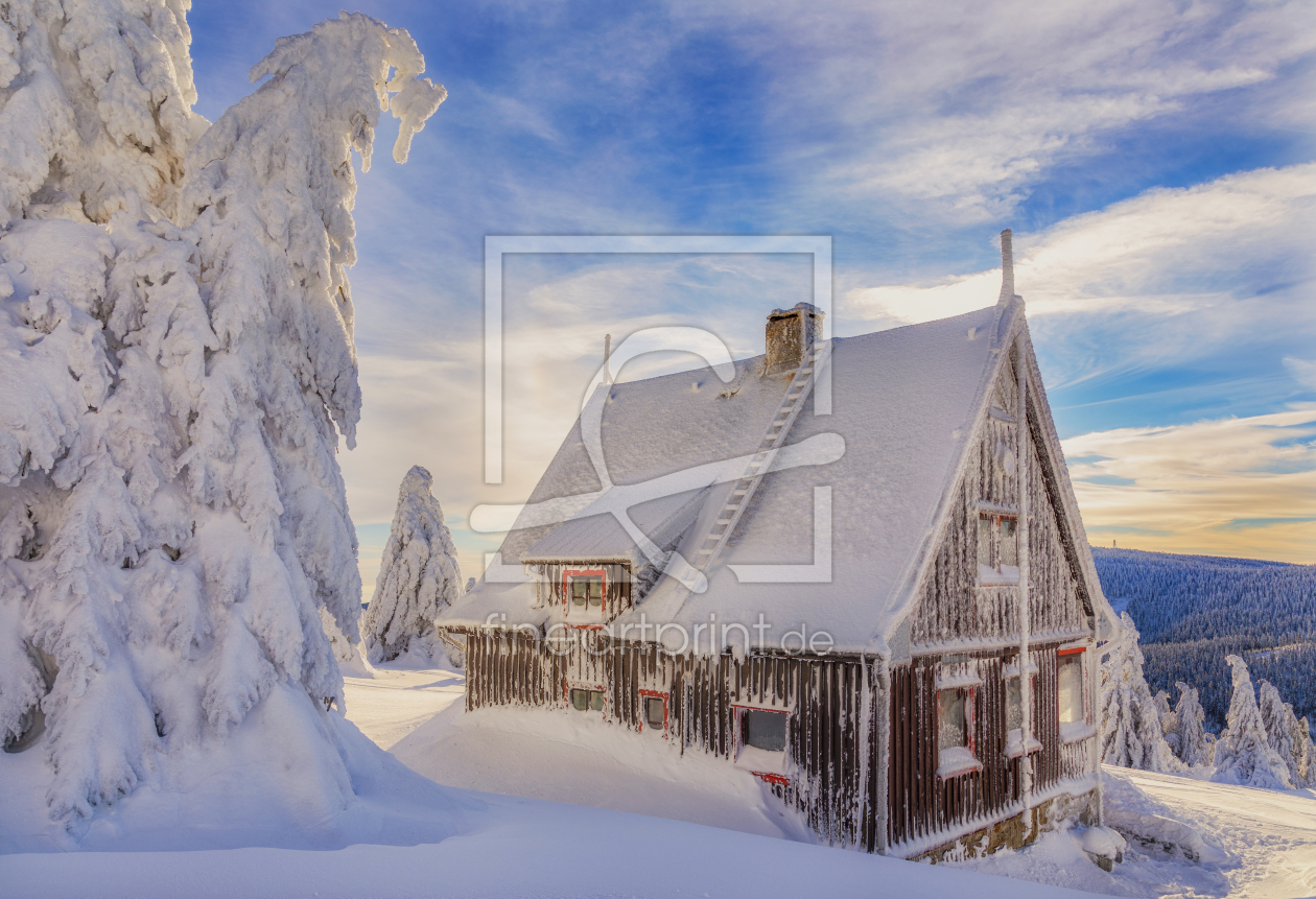 Bild-Nr.: 12064350 Hütte im Winterland erstellt von Daniela Beyer