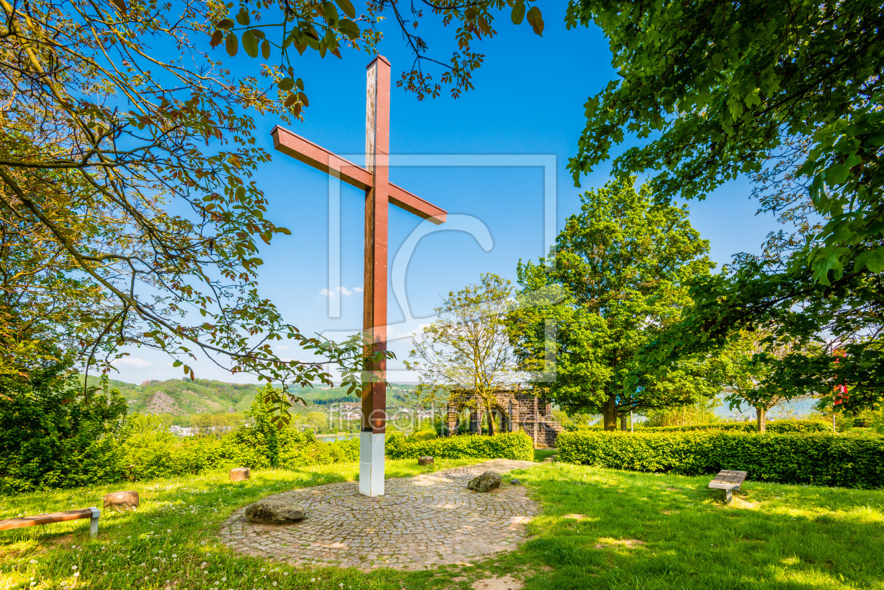 Bild-Nr.: 12064466 Rhens - Kreuz und Königsstuhl 53 erstellt von Erhard Hess