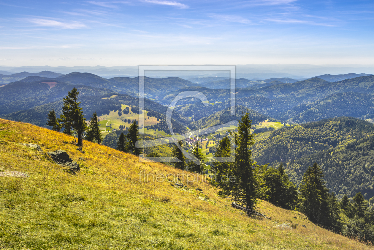 Bild-Nr.: 12066402 Panorama am Belchen - Schwarzwald erstellt von KundenNr-160338