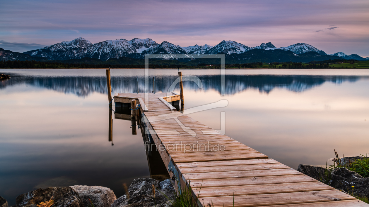 Bild-Nr.: 12068233 Der Steg und der See erstellt von Wernersfototraeume