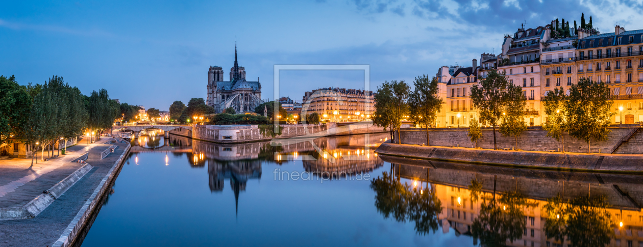 Bild-Nr.: 12068408 Notre Dame und Ile de la Cite in Paris erstellt von eyetronic