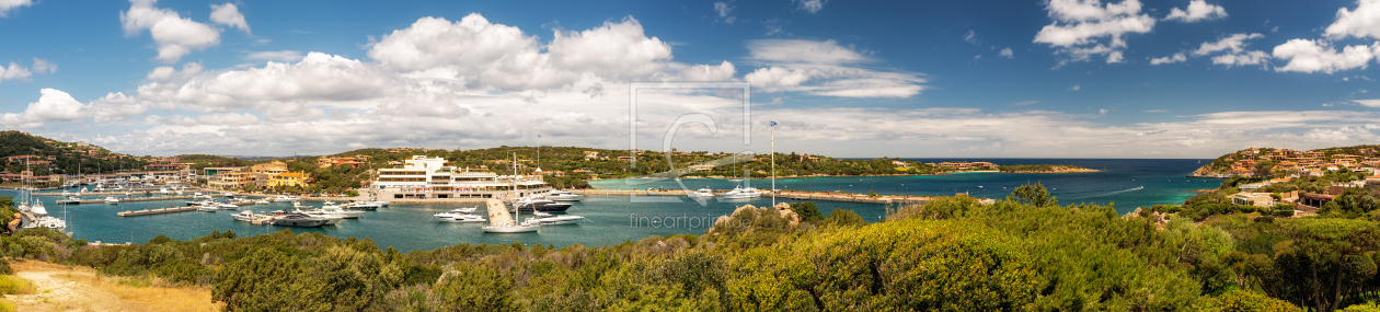 Bild-Nr.: 12068721 Der Hafen der Costa Smeralda erstellt von Nordbilder