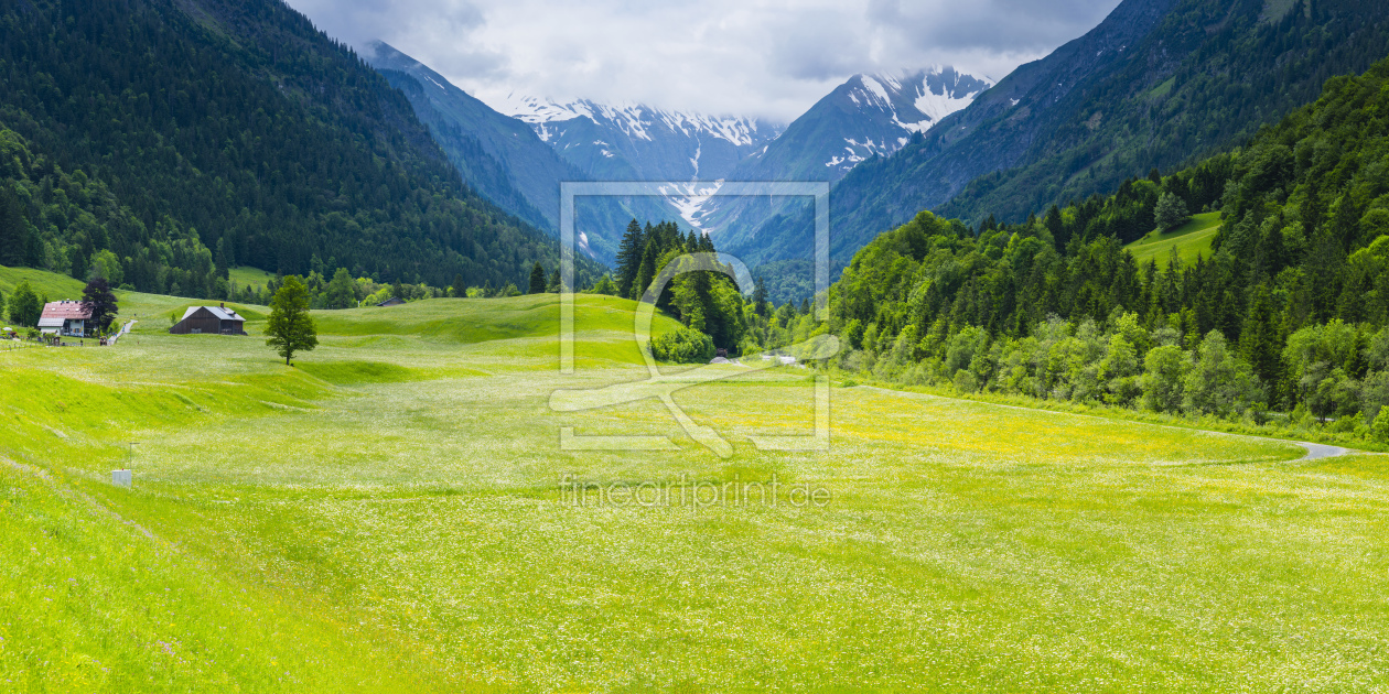 Bild-Nr.: 12071645 Frühling im Trettachtal erstellt von Walter G. Allgöwer