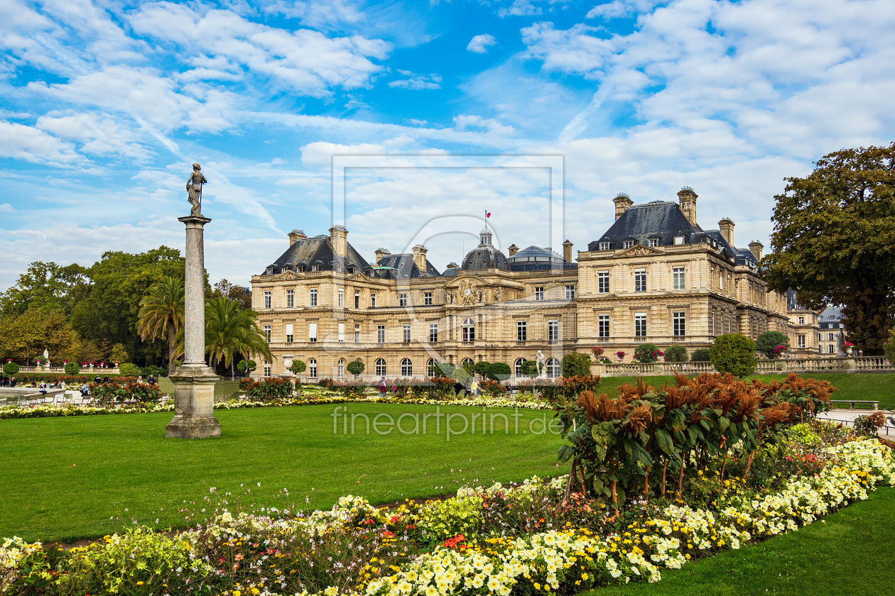 Bild-Nr.: 12078936 Blick auf den Luxemburggarten in Paris erstellt von Rico Ködder