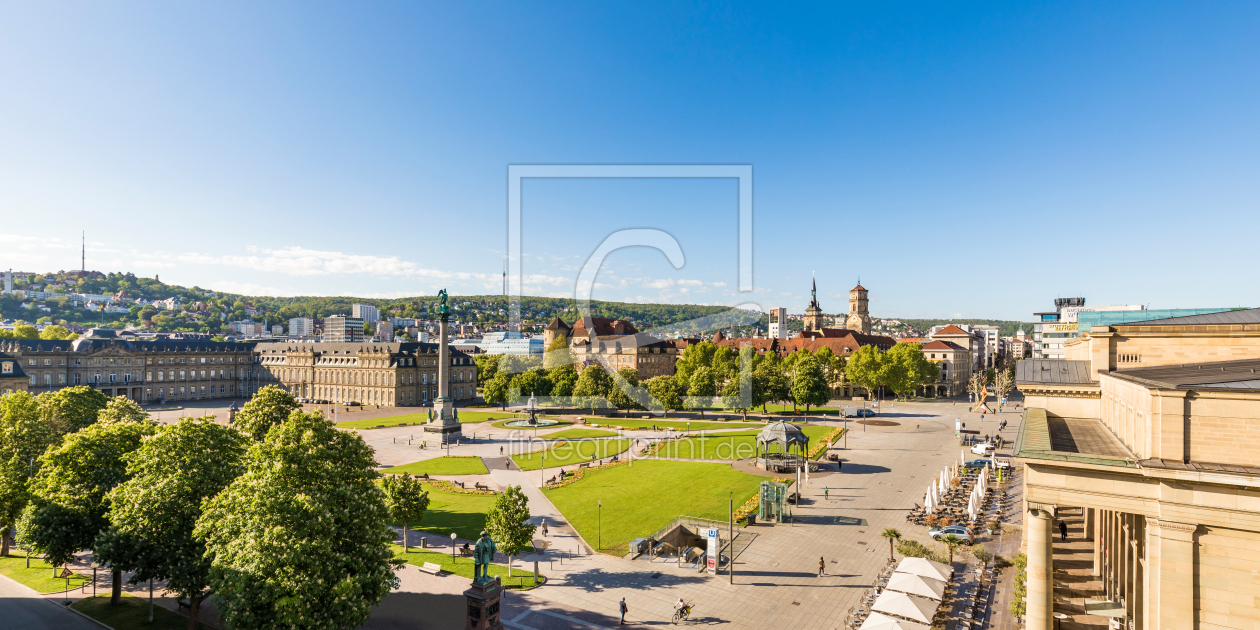 Bild-Nr.: 12081765 Schloßplatz in Stuttgart erstellt von dieterich