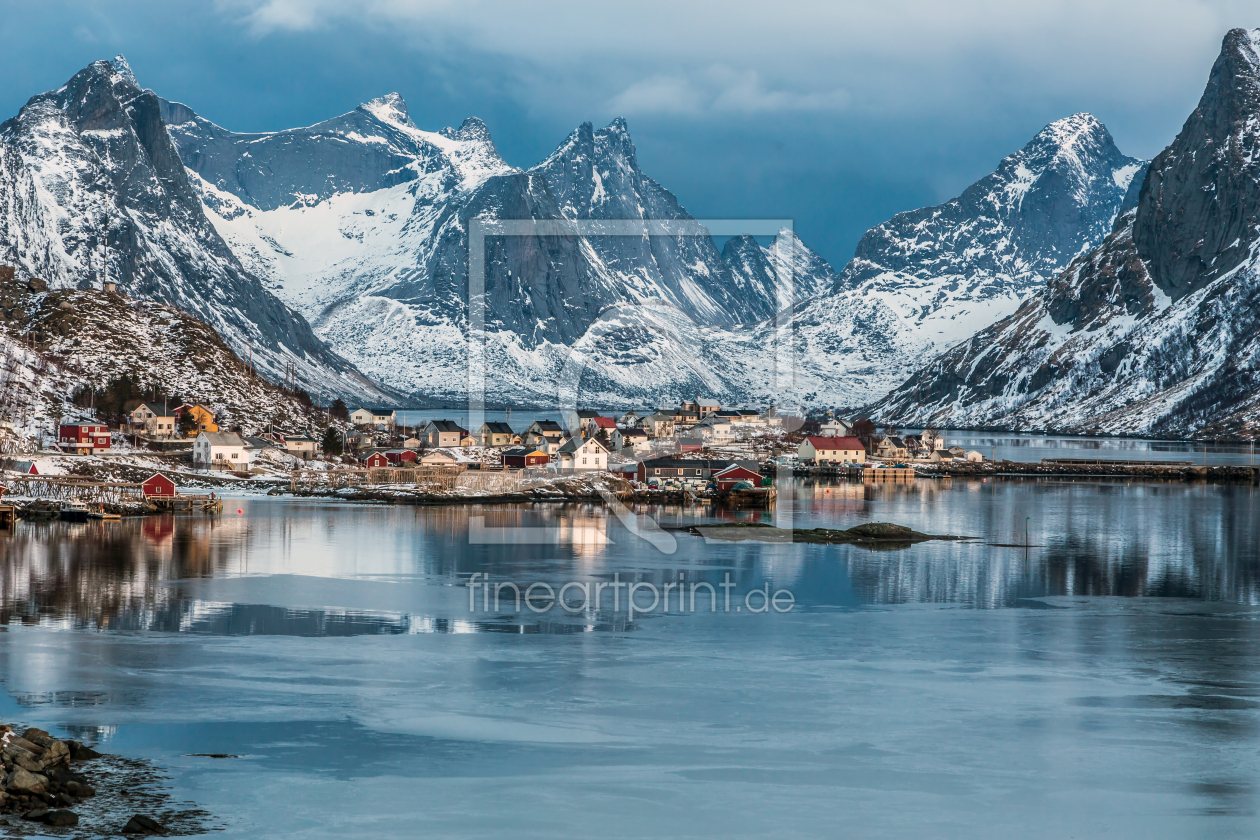 Bild-Nr.: 12082643 Erstes Licht auf den Lofoten erstellt von Vossiem