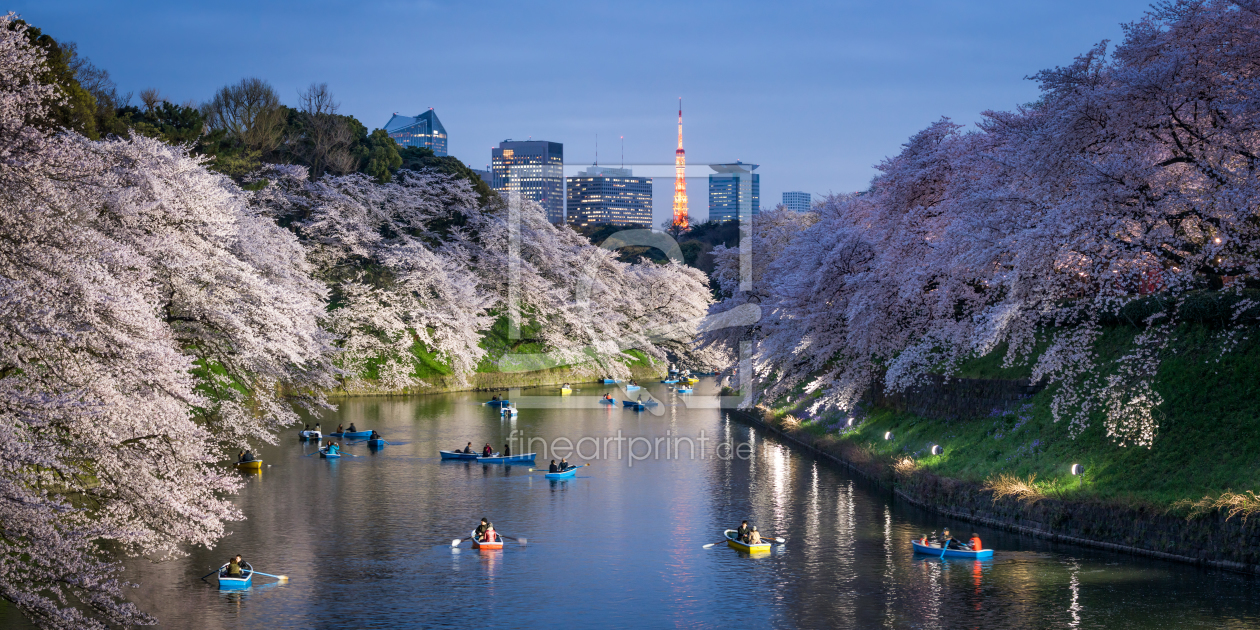 Bild-Nr.: 12086259 Chidorigafuchi in Tokyo zur Kirschblüte erstellt von eyetronic